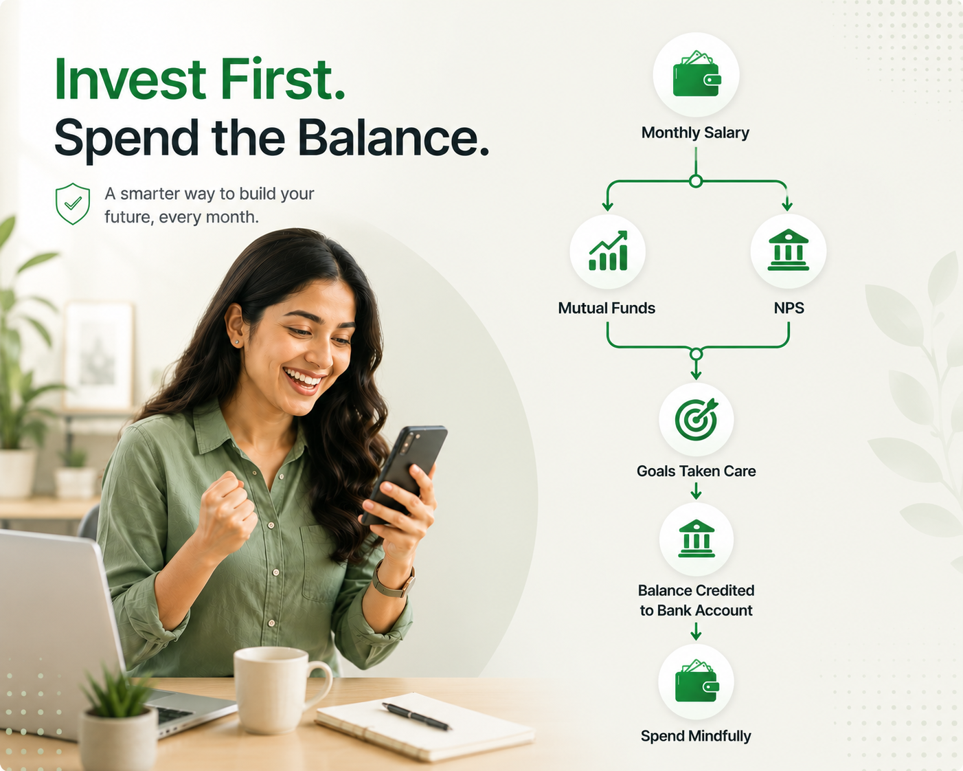 Home 16 Investment growth dashboard for employee wealth